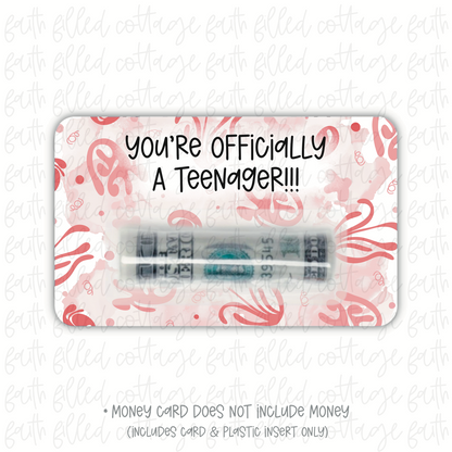 Officially A Teenager PNK (money holder)