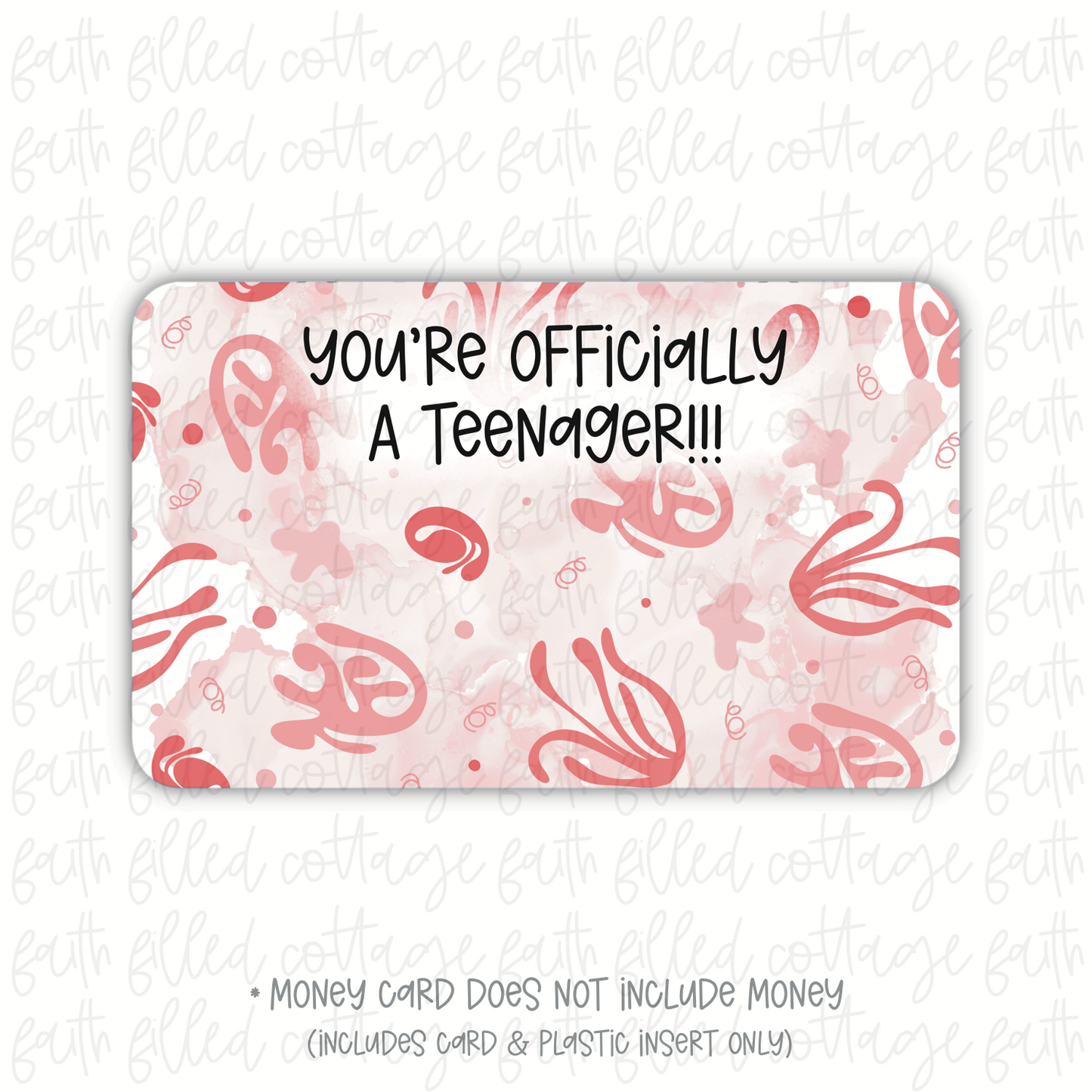 Officially A Teenager PNK (money holder)