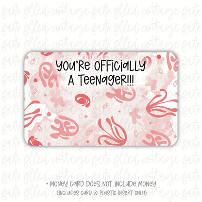 Officially A Teenager PNK (money holder)
