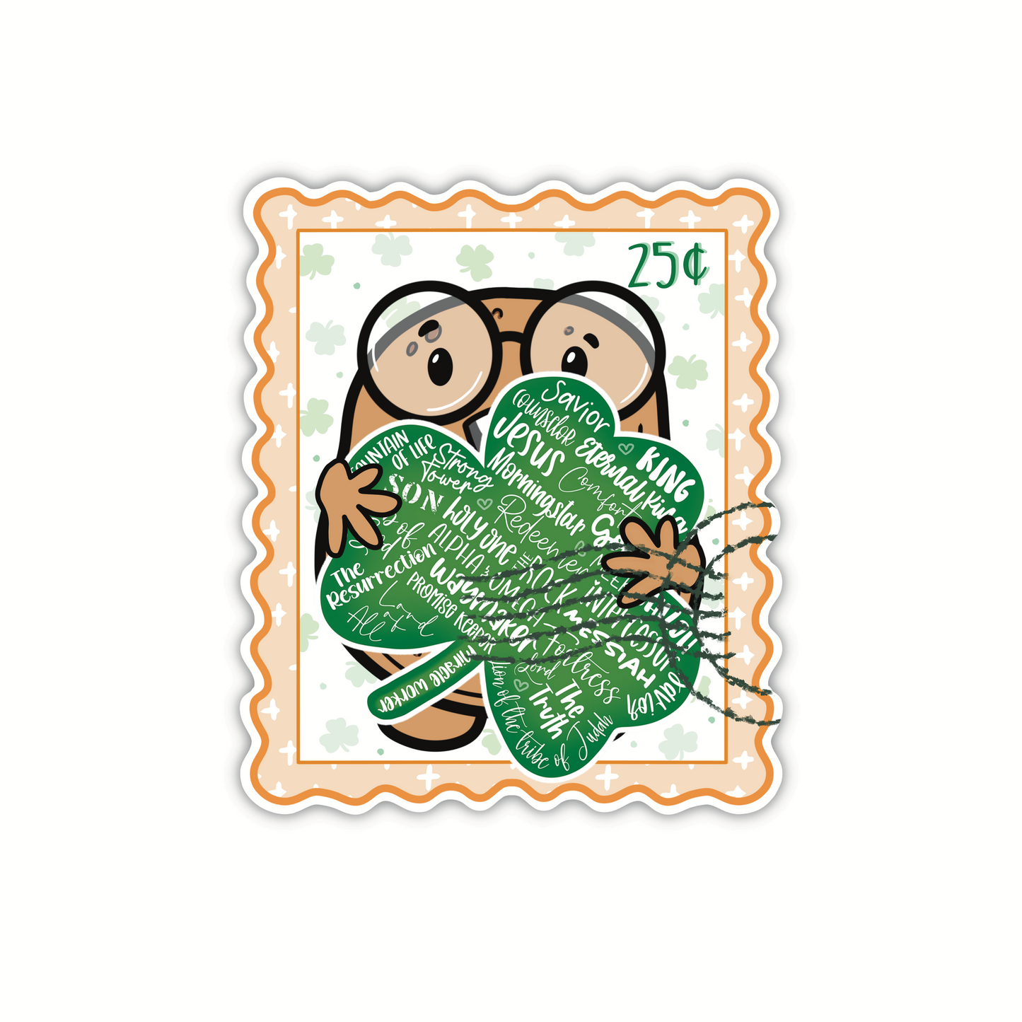 Clover Stamp Beanjamin (sticker)