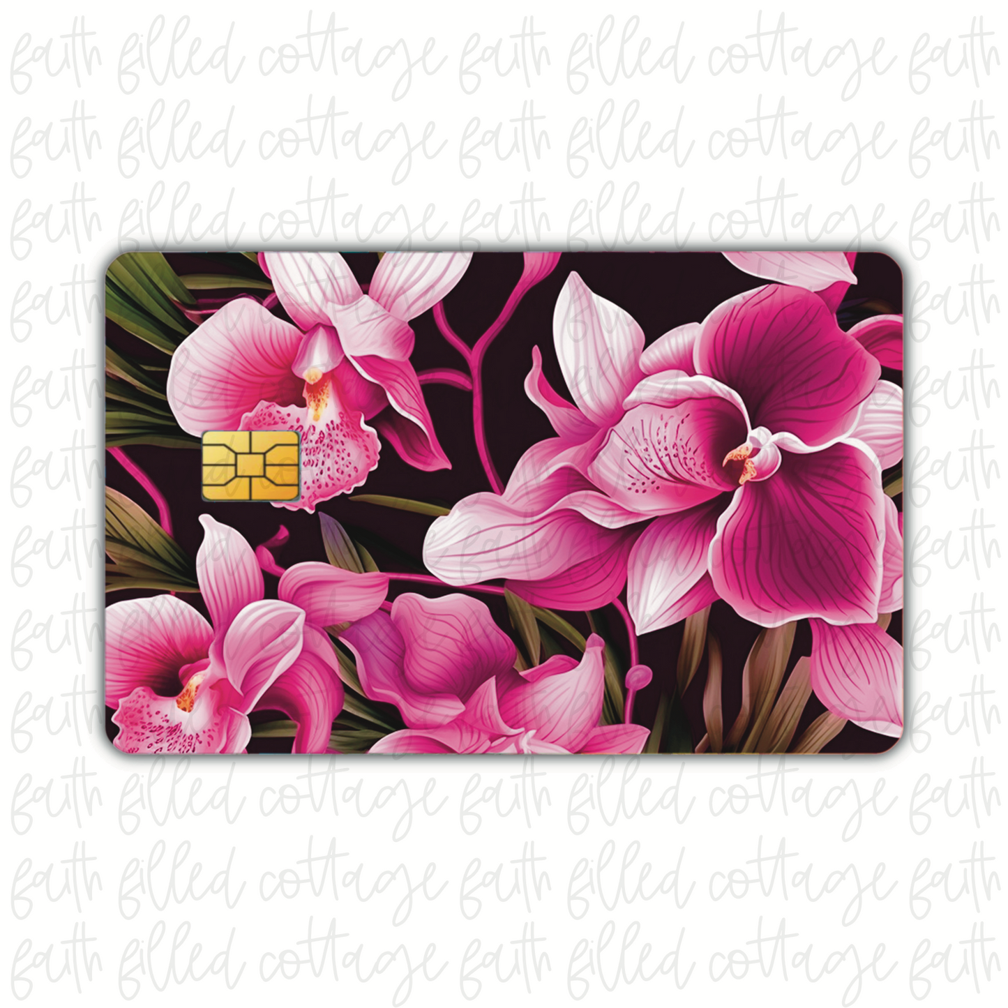 Pink Orchid (debit card skin)