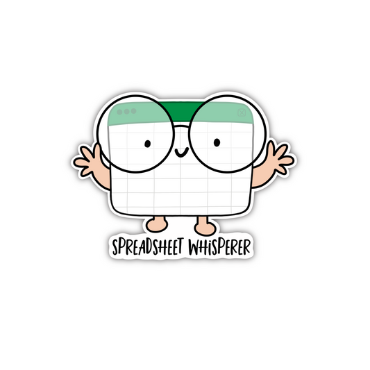 Spreadsheet Whisperer (sticker)