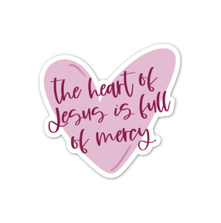 The Heart Of Jesus (sticker)