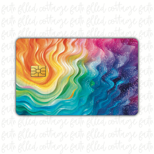 Tie Dye Ripple (debit card skin)