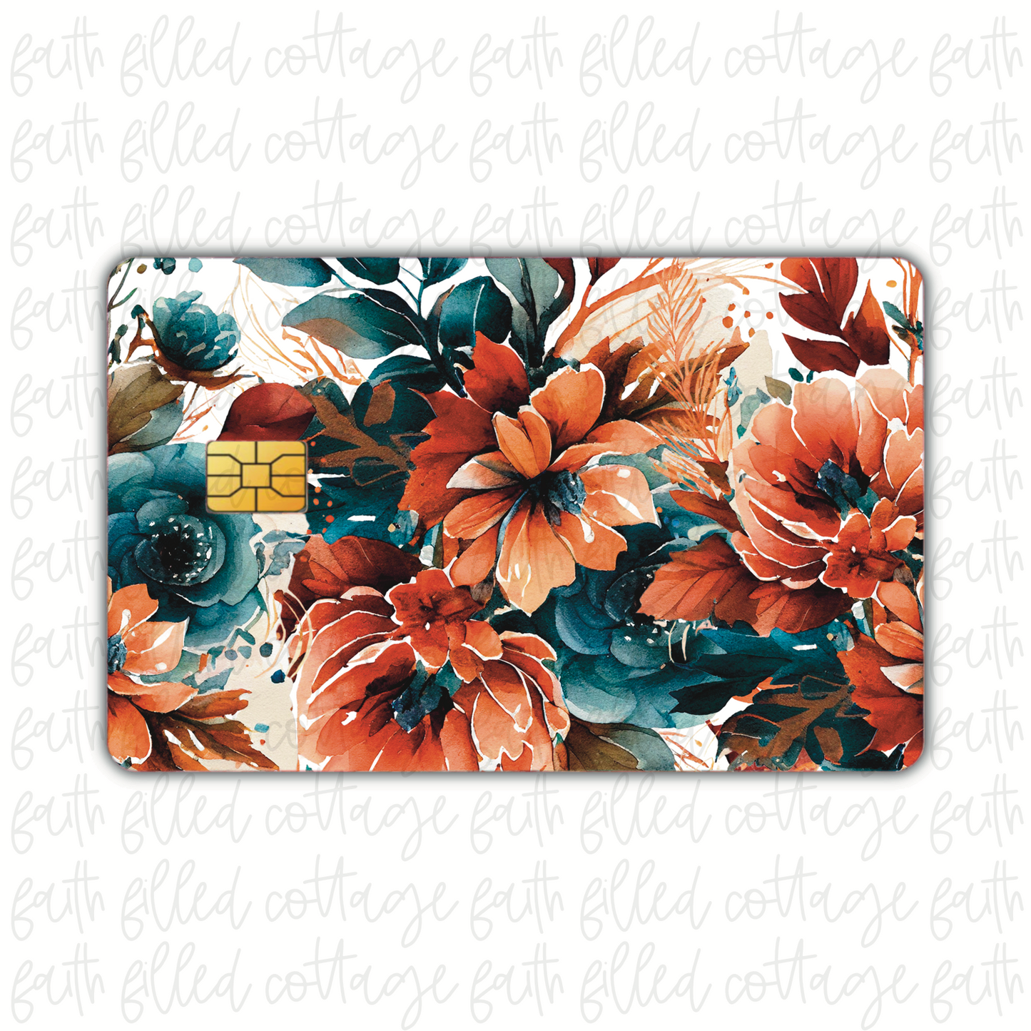 Vintage Flowers (debit card skin)