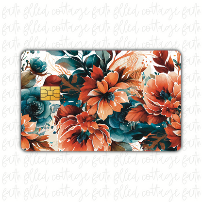 Vintage Flowers (debit card skin)
