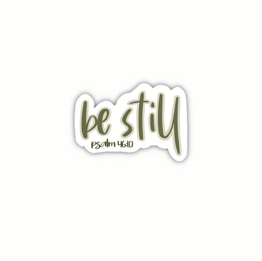 Psalm 46:10 (sticker)