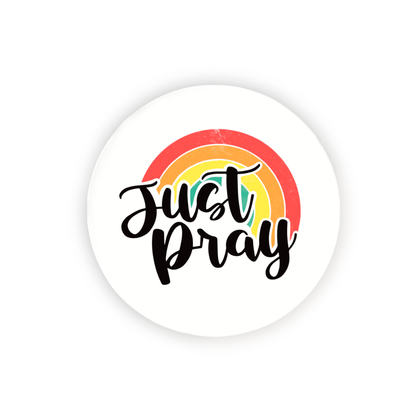 Just Pray Button